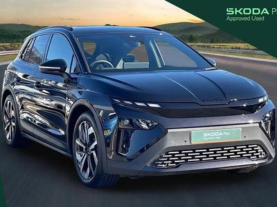 Black Used 2025 Skoda Elroq SportLine SUV | £36,600 (Expensive)