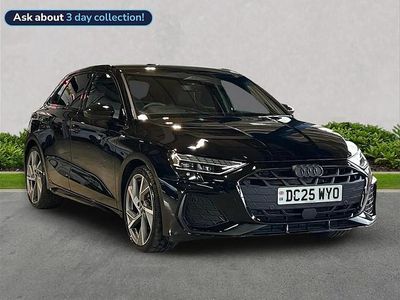 Used Audi A3 Black Edition 147 HP (108 kW) 2025 Black Hatchback