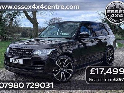 Used Land Rover Range Rover Vogue 2015 Black SUV