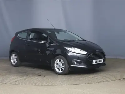 Used Ford Fiesta Zetec 2015 Black Hatchback