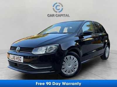 Used VW Polo SE 90 HP (66 kW) 2016 Black Hatchback