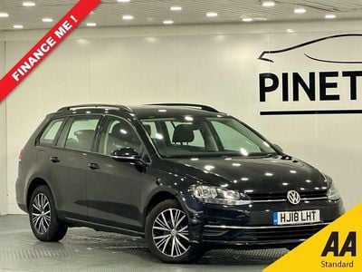 Used VW Golf VII SE 115 HP (84 kW) 2018 Black Estate