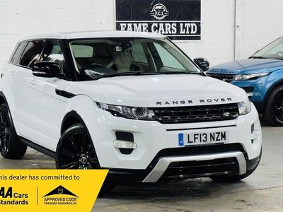 Used Land Rover Range Rover evoque Dynamic 190 HP (139 kW) 2013 White SUV