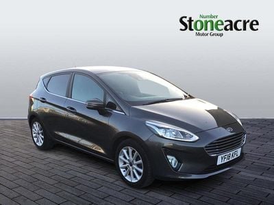 Grey Used 2018 Ford Fiesta Titanium Hatchback | £8,155 (Fair price)