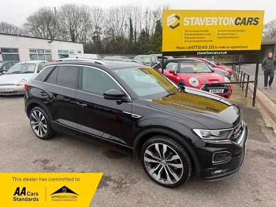 Black Used 2018 VW T-Roc R-line SUV | £14,995 (Fair price)