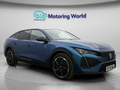 Usado Peugeot 408 GT 130 CV (95 kW) 2024 Azul SUV