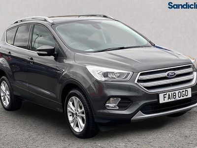 Used Ford Kuga Titanium 120 HP (88 kW) 2018 Grey SUV