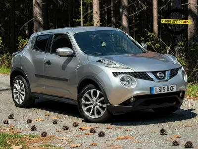Used Nissan Juke Tekna 117 HP (86 kW) 2015 Silver SUV
