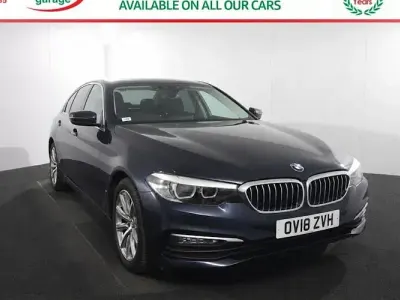 Used BMW 520 Competition Edition 190 HP (139 kW) 2018 Blue Sedan