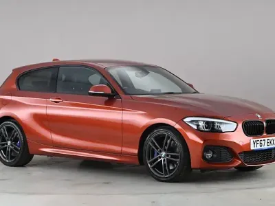 Używany BMW 118 M Sport 136 KM (100 kW) 2018 Pomarańczowy Hatchback