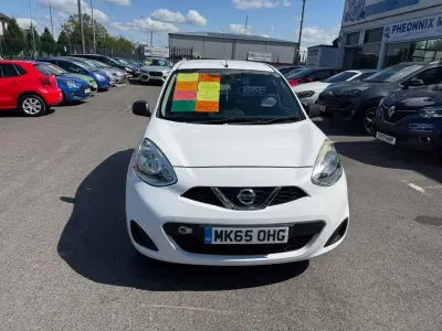 Used Nissan Micra Visia 2015 White Hatchback