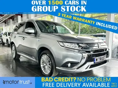 Used Mitsubishi Outlander P-HEV 2021 Grey Estate