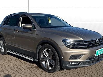 Used VW Tiguan SEL 180 HP (132 kW) 2017 Beige SUV