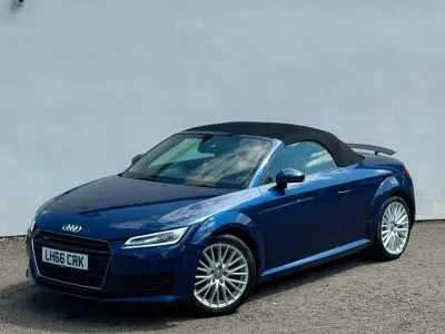 Used Audi TT Sport 230 HP (169 kW) 2017 Blue Coupe