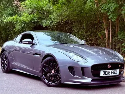 Used Jaguar F-Type Supercharged 381 HP (280 kW) 2016 Grey Coupe