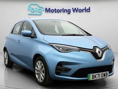Used Renault Zoe Iconic 80 kW (109 HP) 2021 Blue Hatchback