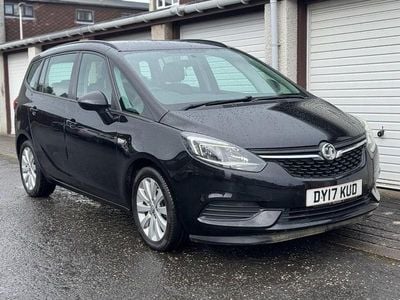 Used Vauxhall Zafira Tourer Design Edition 134 HP (98 kW) 2017 Black MPV