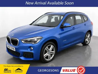 Used BMW X1 M Sport 190 HP (139 kW) 2017 Blue SUV