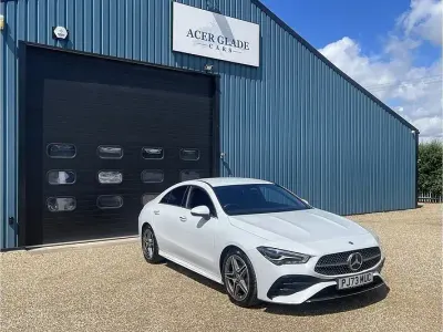 Used Mercedes CLA200 Executive 163 HP (119 kW) 2023 White Coupe