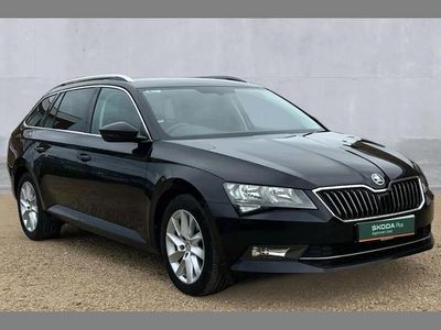 Used Skoda Superb SE Technology 150 HP (110 kW) 2019 Black Estate