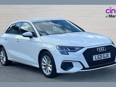 Begagnad Audi A3 110 HK (80 kW) 2021 Vit Sedan