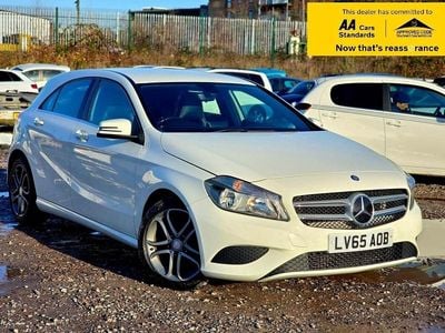 Used Mercedes A200 136 HP (100 kW) 2015 White Hatchback