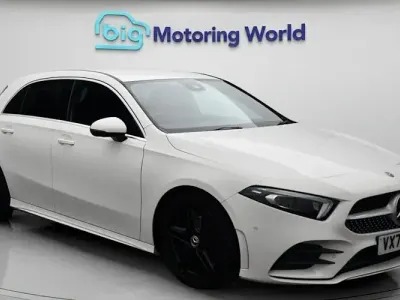 Used Mercedes A180 Executive 136 HP (100 kW) 2020 White Hatchback