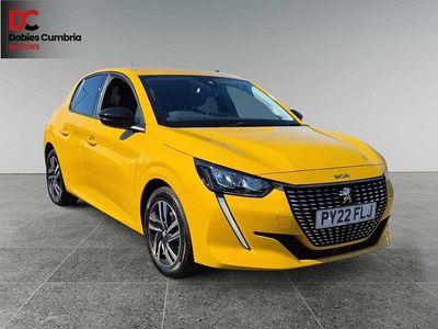 Yellow Used 2022 Peugeot 208 Allure Premium Hatchback | £12,950 (Fair price)