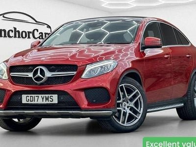 Usado Mercedes GLE350 AMG Line Premium Plus 258 HP (189 kW) 2017 Vermelho Coupé