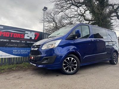 Used Ford Transit Custom Sport 170 HP (125 kW) 2018 Blue Van