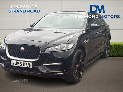 Used Jaguar F-Pace R-Sport 180 HP (132 kW) 2016 Black SUV