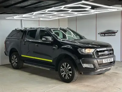 Used Ford Ranger Wildtrack 200 HP (147 kW) 2018 Black Pickup
