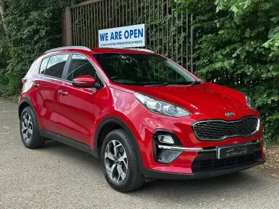Used Kia Sportage 130 HP (95 kW) 2019 Red SUV