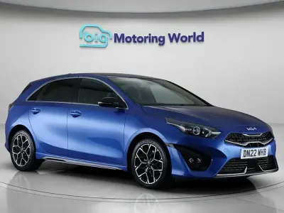Used Kia Ceed GT-Line 158 HP (116 kW) 2022 Blue Hatchback