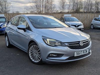 Used Vauxhall Astra Elite 150 HP (110 kW) 2017 Silver Hatchback