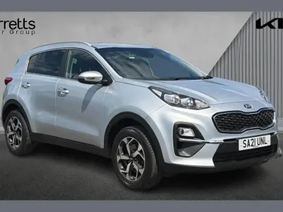Used Kia Sportage 129 HP (94 kW) 2021 Silver SUV