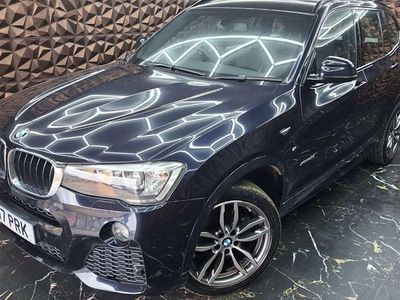 Carbon black Used 2017 BMW X3 M Sport SUV | £15,999 (Fair price)