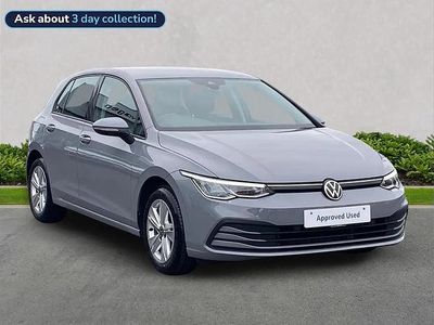 Used VW Golf VIII Life 130 HP (95 kW) 2021 Grey Hatchback