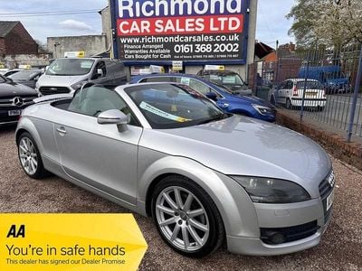 Begagnad Audi TT Roadster Exclusive 200 HK (147 kW) 2007 Silver Cab