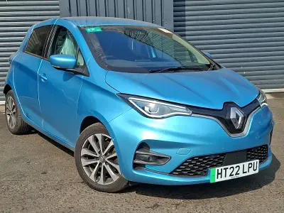 Used Renault Zoe GT-Line 100 kW (136 HP) 2022 Blue Hatchback