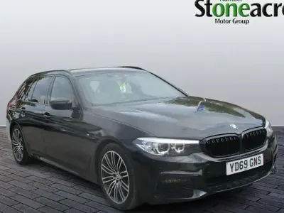 Used BMW 520 M Sport 190 HP (139 kW) 2020 Black Estate