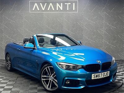 Used BMW 420 M Sport 2018 Blue Cabriolet