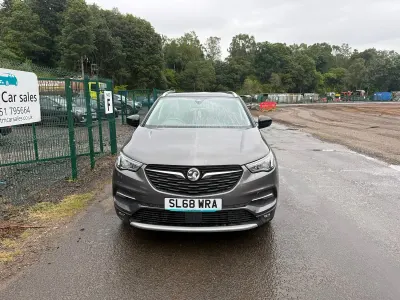Used Vauxhall Grandland X Sport 130 HP (95 kW) 2018 Grey SUV