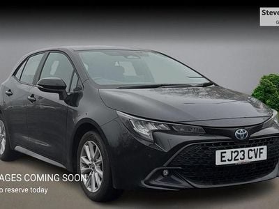 Used Toyota Corolla 2023 Black Hatchback