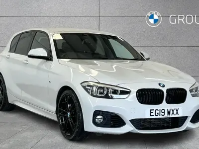 Used BMW 118 M Sport 134 HP (98 kW) 2019 White Hatchback