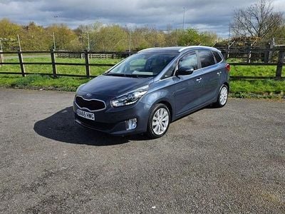 Used Kia Carens 2015 Blue MPV