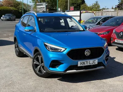 Used MG ZS Excite 106 HP (77 kW) 2021 Blue SUV