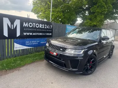 Używany Land Rover Range Rover Sport SVR 575 KM (422 kW) 2020 Czarny SUV