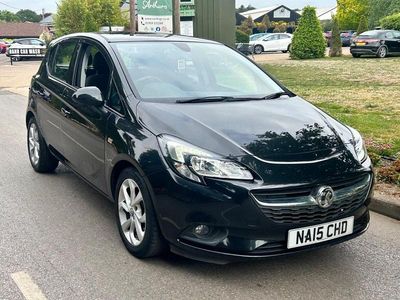 Used Vauxhall Corsa Excite 75 HP (55 kW) 2015 Black Hatchback