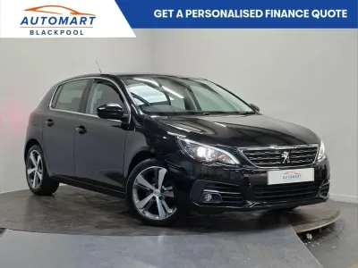 Używany Peugeot 308 Allure 128 KM (94 kW) 2018 Czarny Hatchback